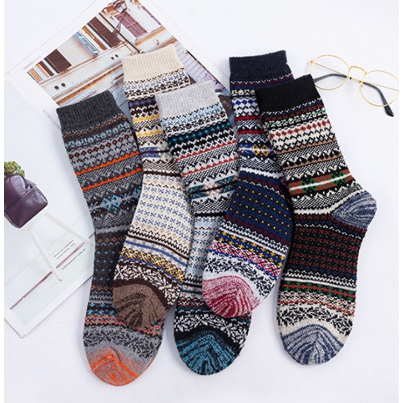 [SET 5 ĐÔI] TẤT THỔ CẨM M007