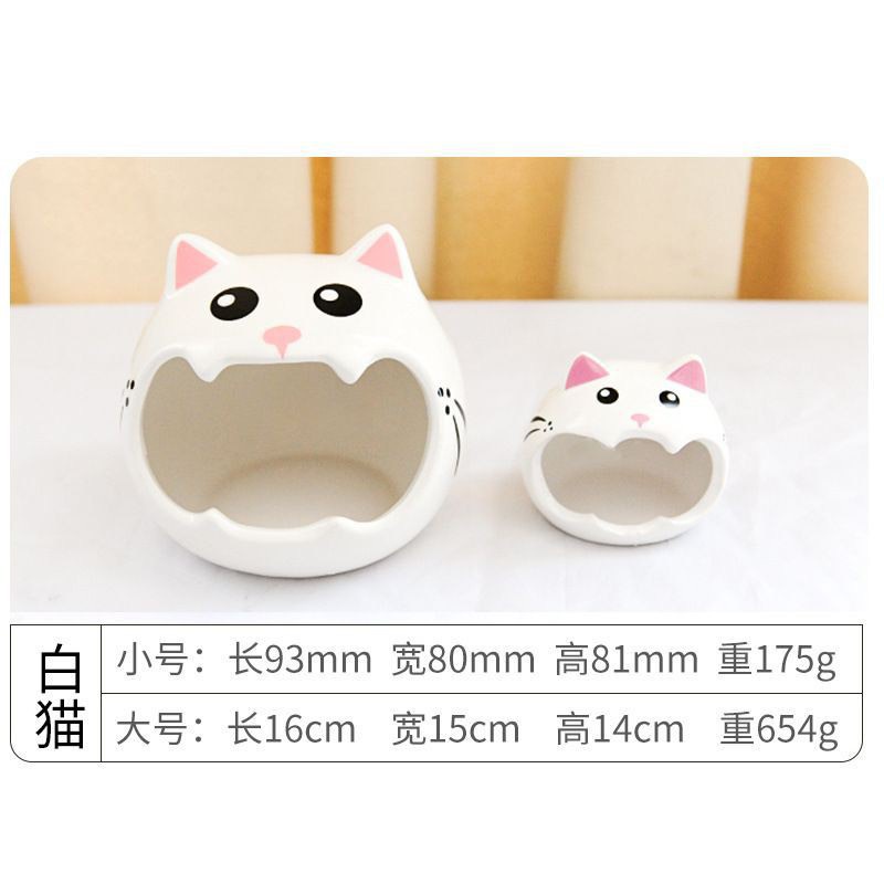 Nhà Ngủ Sứ Mèo  dành cho Hamster