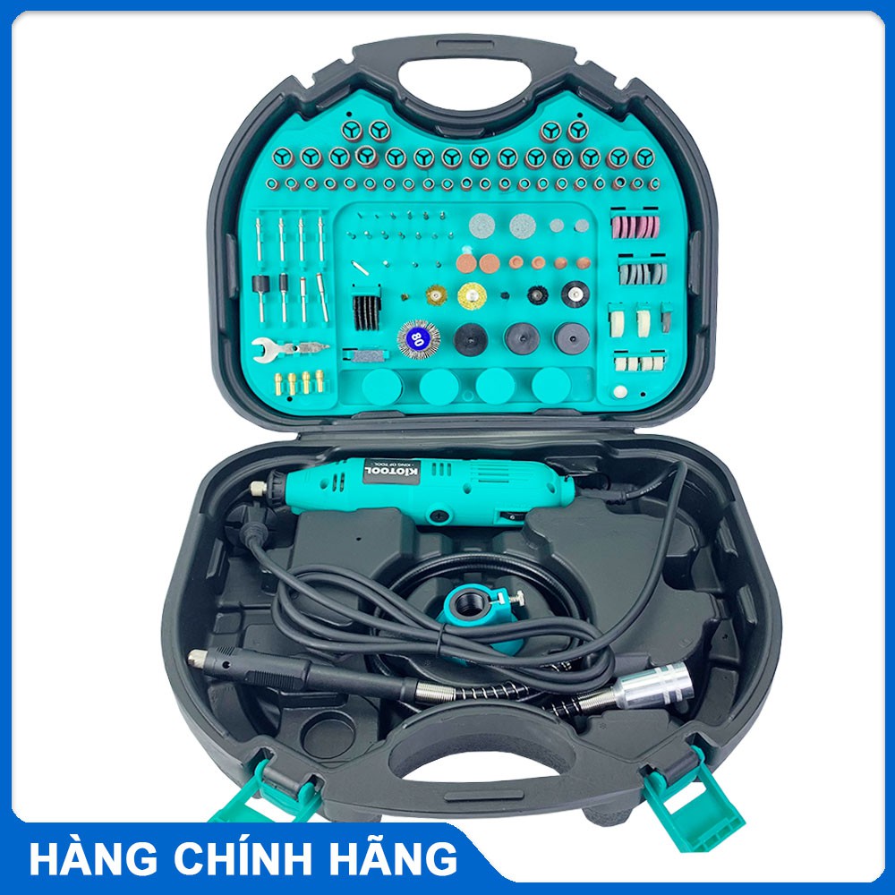 Máy khoan, mài, khắc mini đa năng 252 chi tiết Kiotool- Cuahangcokhi