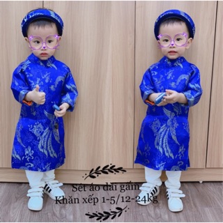 Áo dài khăn xếp (1 nhí 2 đại )