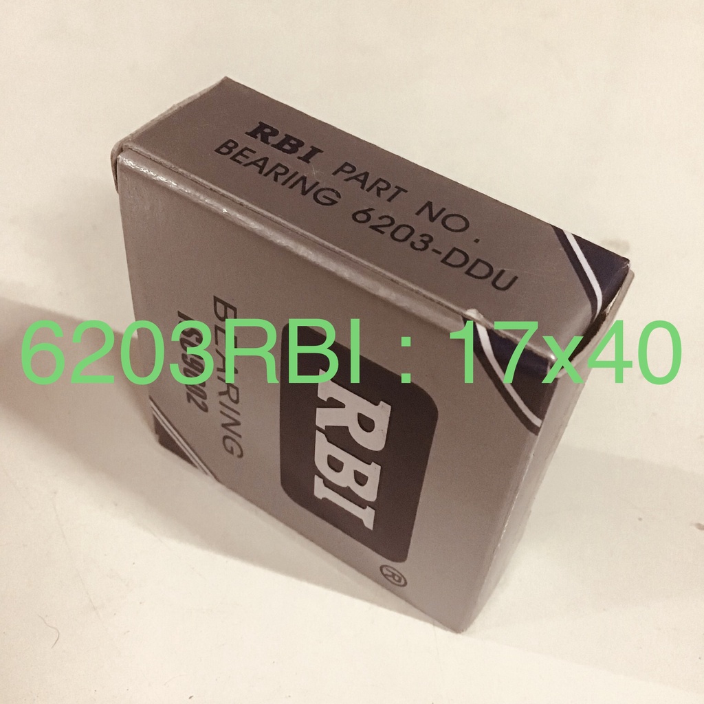 Hộp bạc đạn RBI 6203 chính hãng có tem