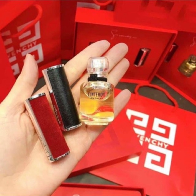 Set Son & Nước Hoa Givenchy mini AUTHENTIC