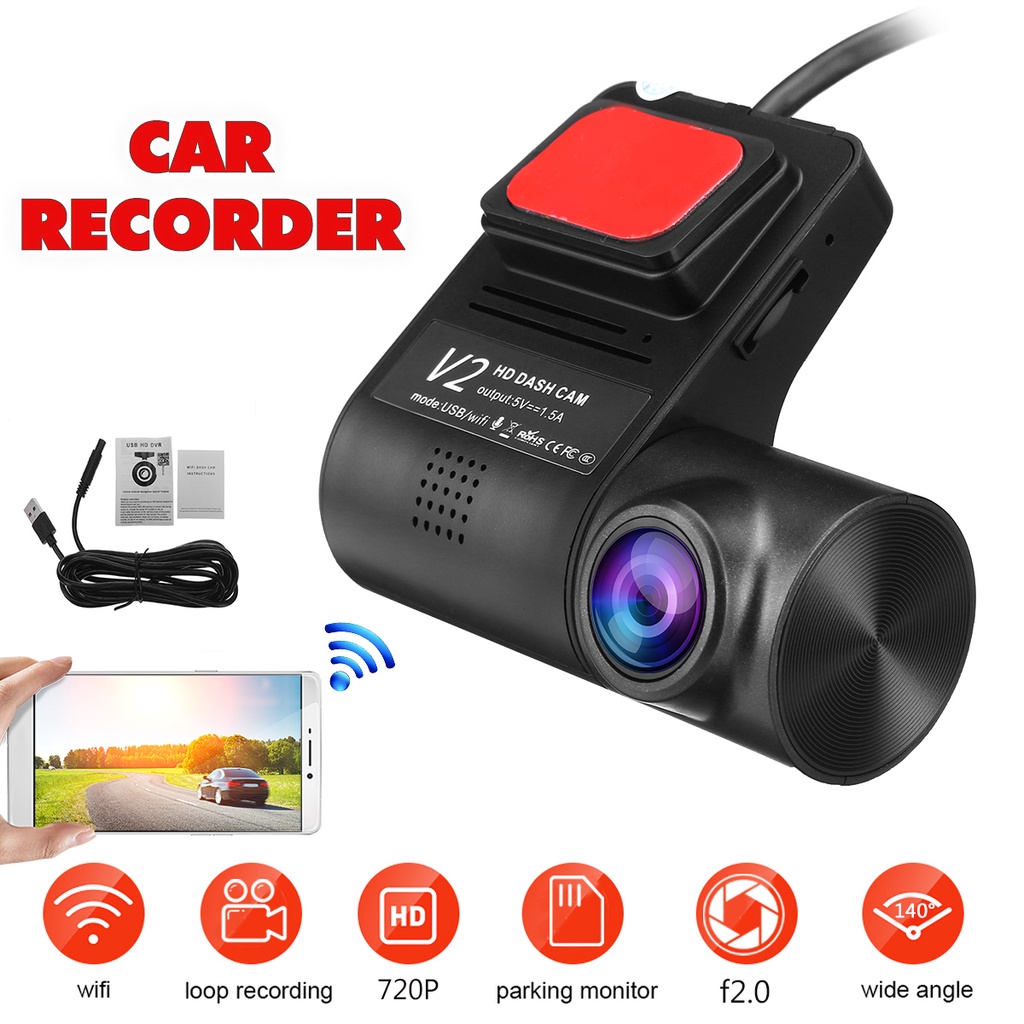 Camera Hành Trình USB/WIFI phiên bản V2 Wifi dùng cho xe ô tô kết nối màn hình androi - Xem trên điện thoại | BigBuy360 - bigbuy360.vn