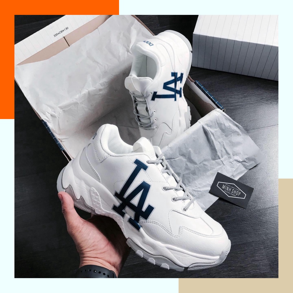 Giày MLB LA Cao Cấp Tăng Chiều Cao 6cm Nam Nữ Hàng Cao Cấp Full Box + Bill | BigBuy360 - bigbuy360.vn