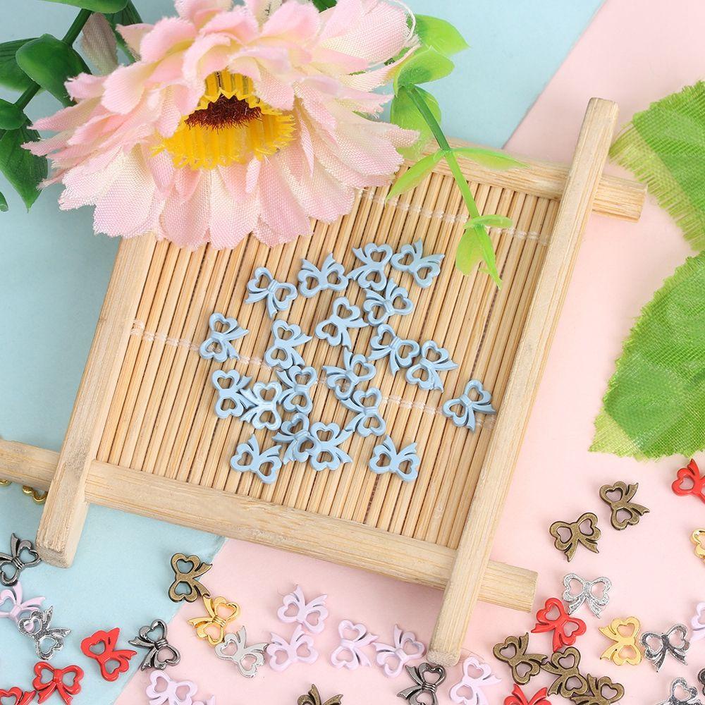 Set 20 Nút Áo Hình Bướm Dễ Thương Cho Búp Bê