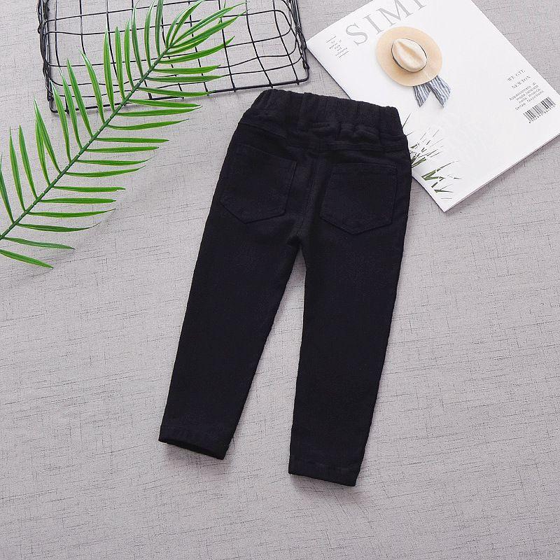 Bộ áo ca rô tay dài và quần dài phong cách Hàn Quốc dành cho bé gái
