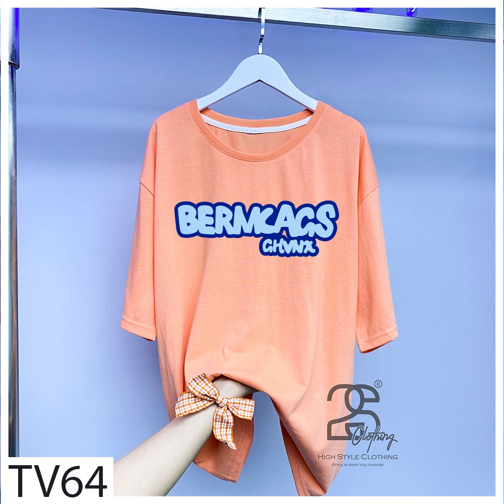 Áo Phông Form Rộng Tay Lỡ Unisex 2s Clothing Áo Thun Nam Cá Tính Cotton Oversize Giá Rẻ In Hình Chữ Cute Hàn Quốc TV64 | BigBuy360 - bigbuy360.vn