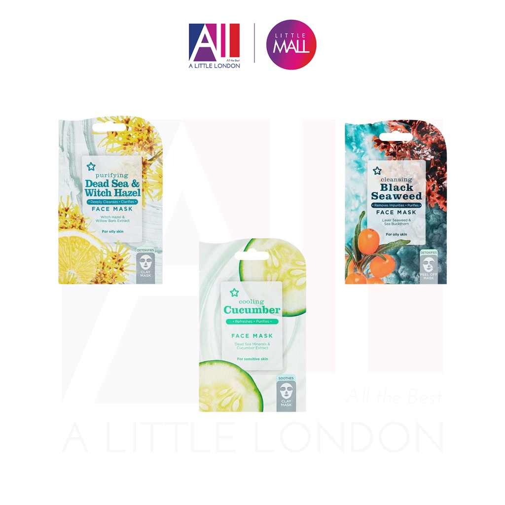 [TOP 1 SHOPEE] Mặt nạ đất sét thải độc, làm dịu da Superdrug ( Bill Anh )