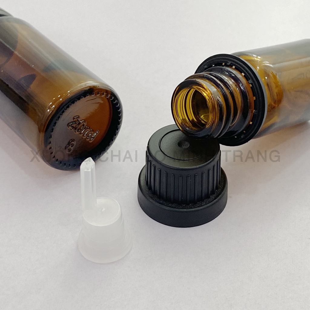 Lọ Đựng Tinh Dầu 🏵️ Lọ Thủy Tinh Nắp Vặn Nhỏ Giọt 5ML/10ML Dùng Chiết Tinh Dầu, Serum, Mỹ Phẩm Du Lịch Tiện Lợi