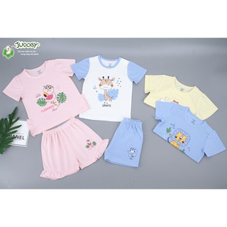 JB461 Bộ quần áo cài vai cộc tay Judoby (9-36M)