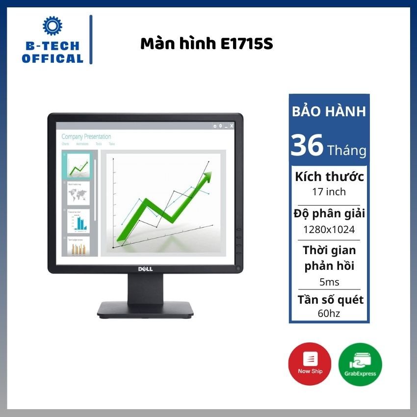 Màn hình E1715S Dell 17&quot; vuông