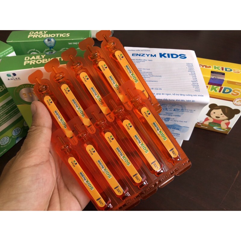 COMBO 3 HỘP ENZYM KIDS khắc tinh của biếng ăn