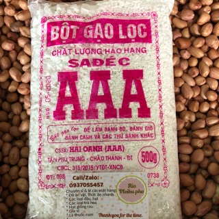 500gr bột gạo lọc Sadec