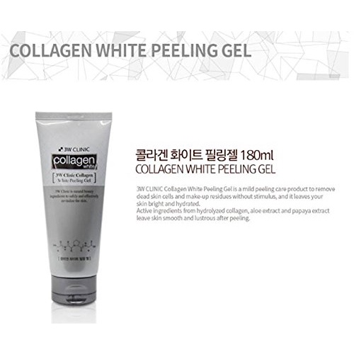 GEL TẨY TẾ BÀO CHẾT 3W CLINIC COLLAGEN WHITE PEELING