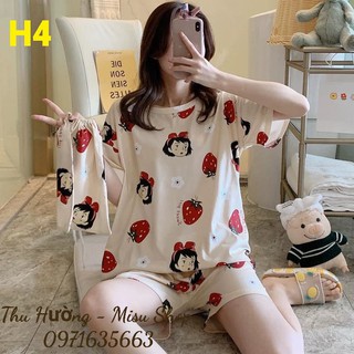 Set Đồ Bộ Thun Quảng Châu Siêu Cute