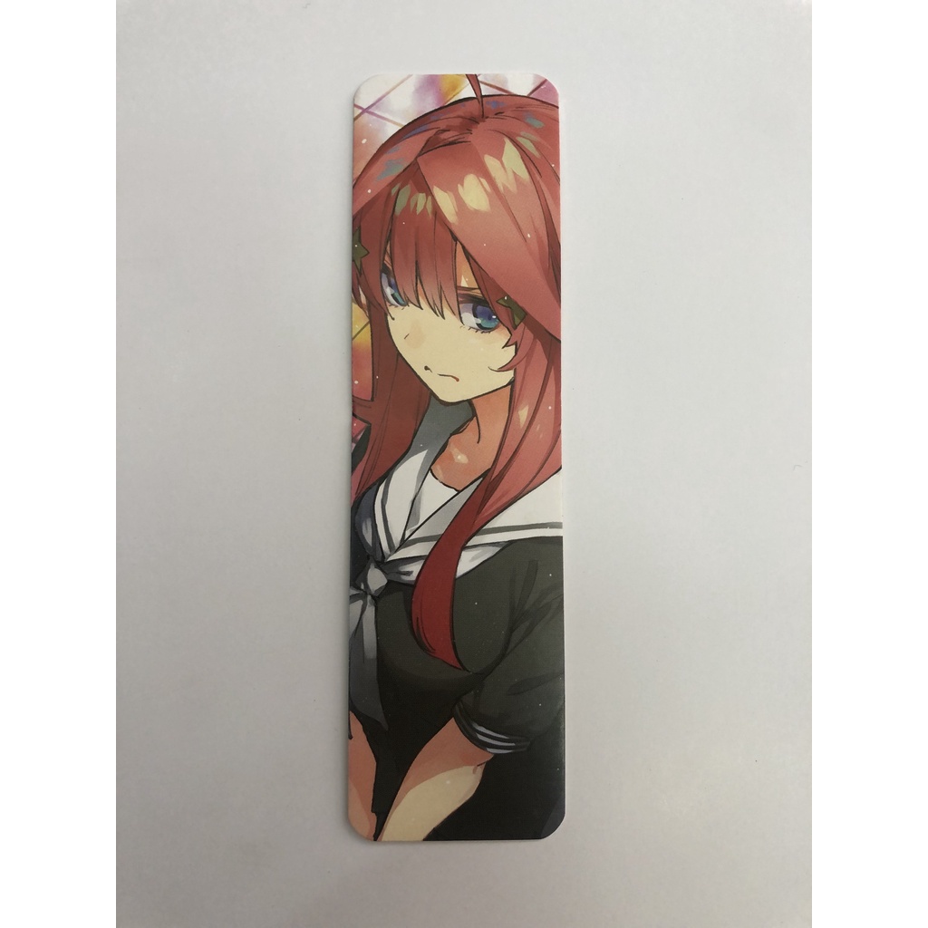 Combo 5 Bookmark Nhà có 5 nàng dâu tập 12 - Gotoubun no Hanayome - NXB Kim Đồng