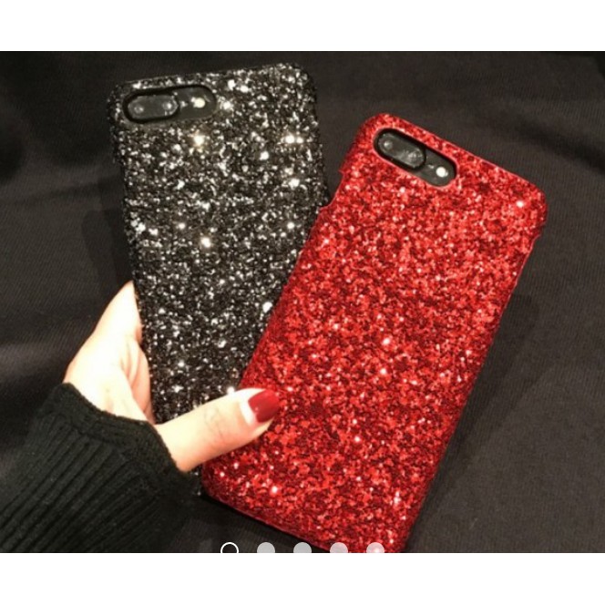 Ốp Đính Kim Tuyến cho Iphone ( ốp cứng )