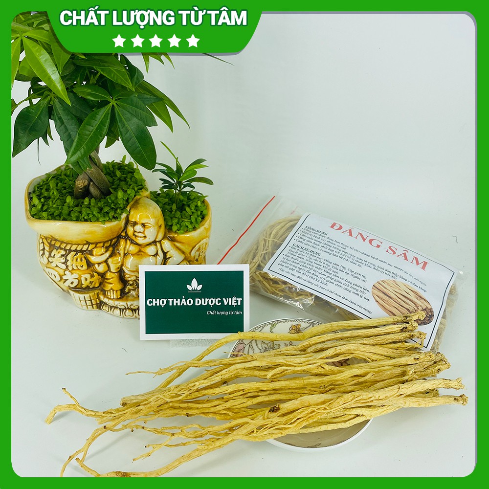 1kg Đẳng sâm (Khô, thơm, sạch) - Chợ Thảo Dược Việt