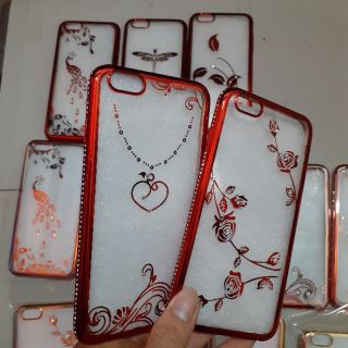 Ốp dẻo đính đá viềm si