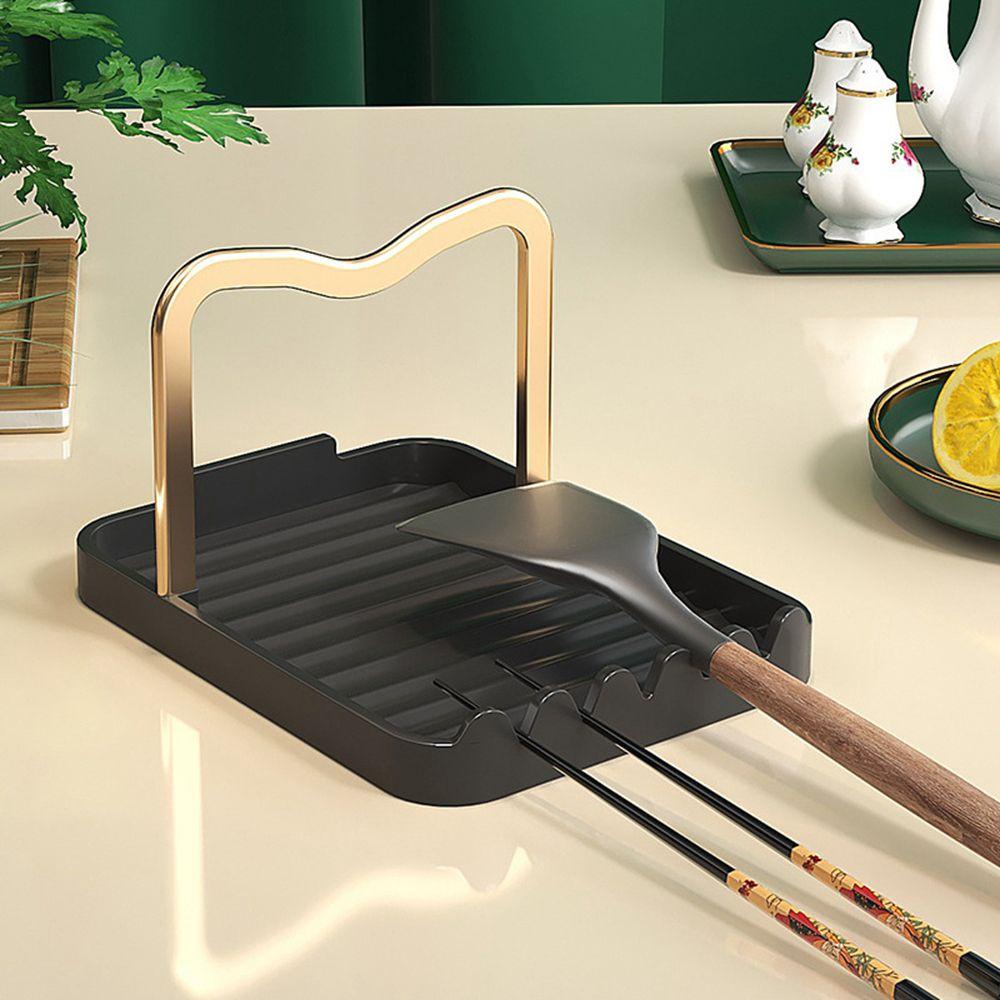 [COD] Giá Đỡ Muỗng Bằng Nhôm Cách Nhiệt Sắp Xếp Gọn Gàng Cho Nhà Bếp