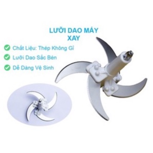 BỘ LƯỠI DAO CAO CẤP THAY THẾ MÁY XAY INOX 304 MẪU MỚI NHẤT 2021