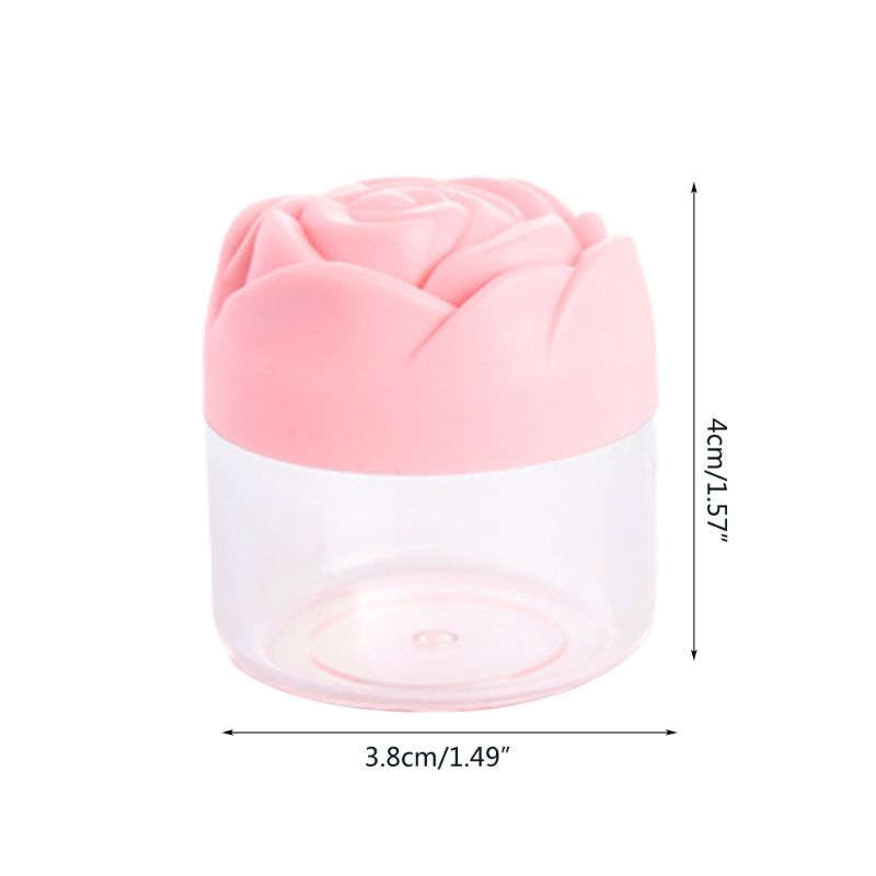 Set 5 Hũ Nhựa Rỗng Đựng Kem Mỹ Phẩm Có Nắp Đậy Tiện Dụng