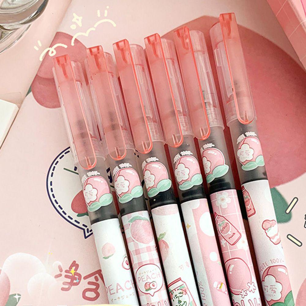 Set 6 Bút Bi Kiểu Dáng Hoạt Hình Dễ Thương