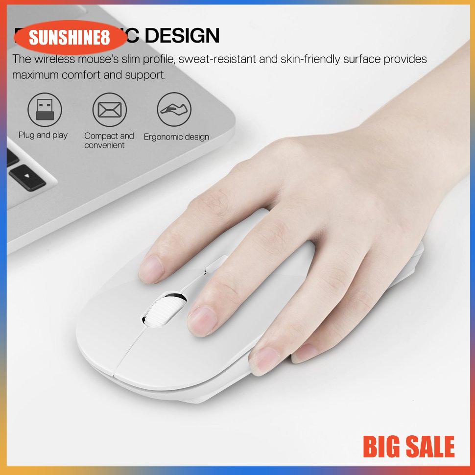 【SUN】Wireless Mouse 3 Adjustable DPI 2.4G Wireless Mice Receiver Optical Mouse