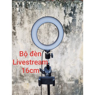 Đèn led livestream siêu xịn, size mini tiện ích 16cm