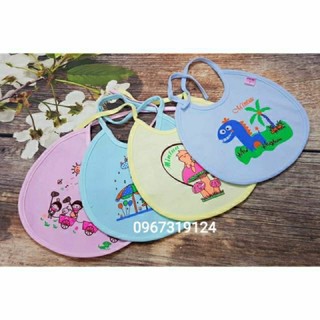 Yếm tròn buộc dây cho bé