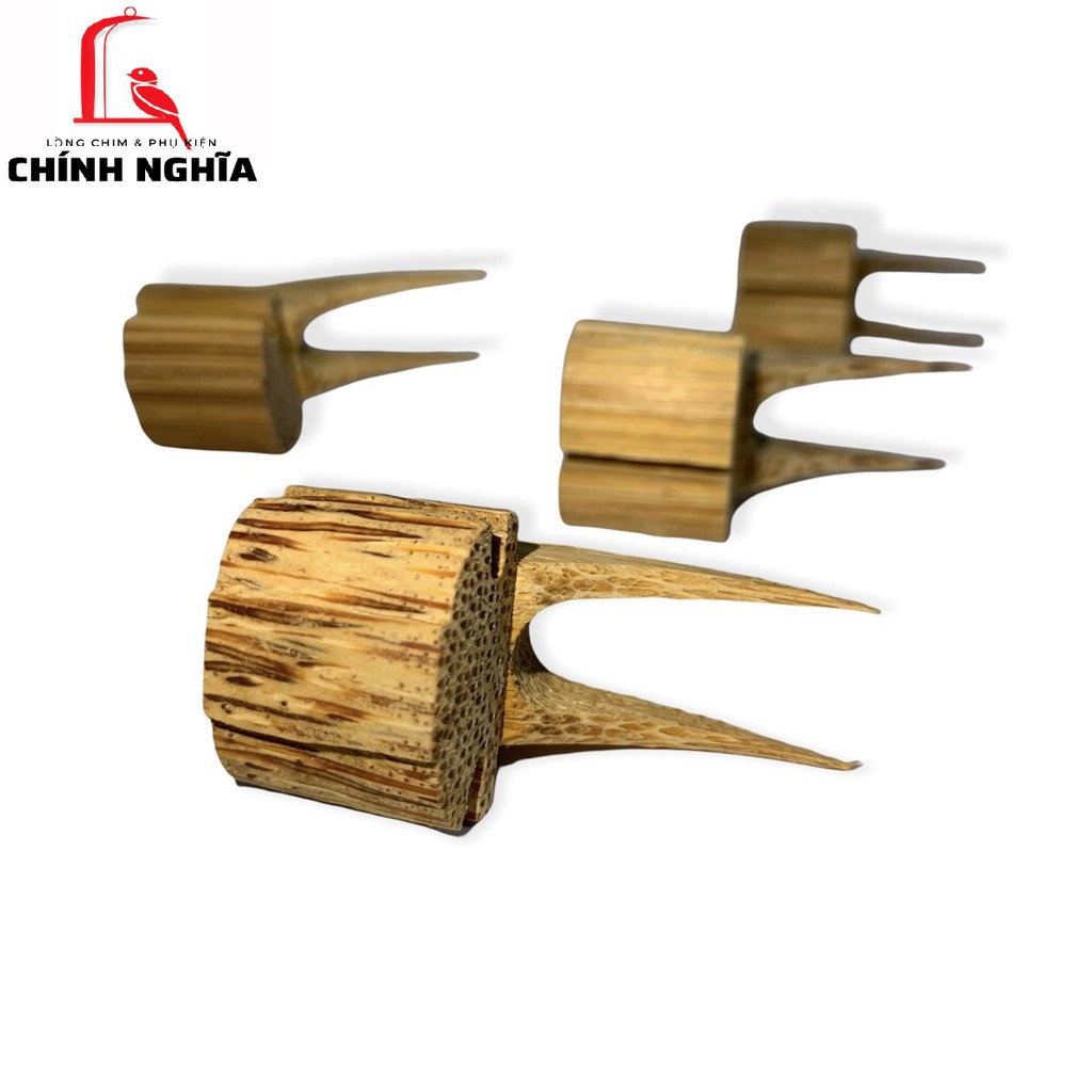 Xiên hoa quả Tre cho chim, xiên tre già cho lồng chào mào - phụ kiện lồng chim đẹp