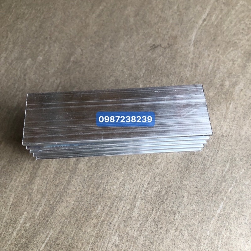 Nhôm tản nhiệt 2 tầng 100*31*57