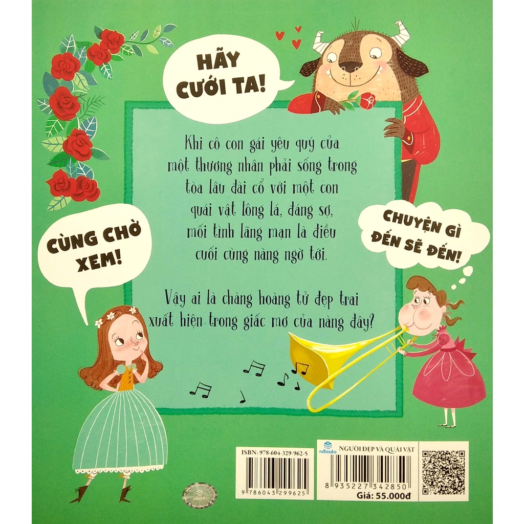 Sách Truyện Cổ Tích Kinh Điển - Người Đẹp Và Quái Vật