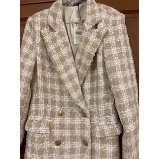 Áo vest dạ tweed zara authentic tuồn store
