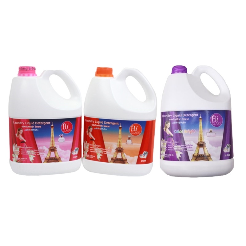 Nước giặt xả Hiclass Thái Lan 3500ml