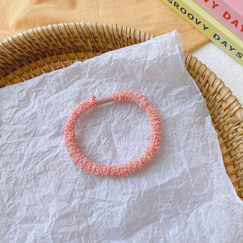 Dây Buộc Tóc Cao Su Cỡ Nhỏ Phong Cách Hàn Quốc Đơn Giản Thời Trang