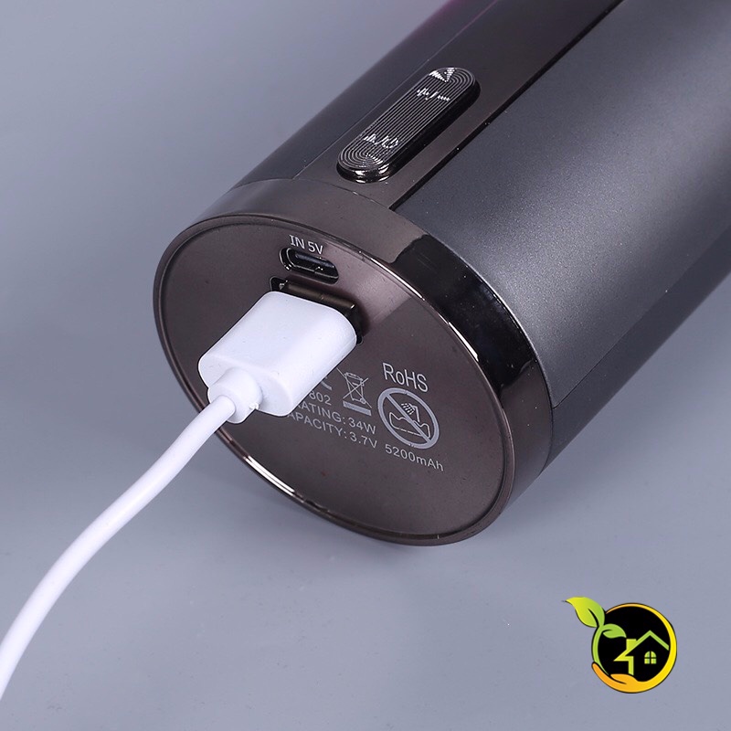 Máy Uốn Tóc ROHS Có Màn Hình Leds Tự Động Hẹn Giờ, Không Dây, Cổng Sạc USB