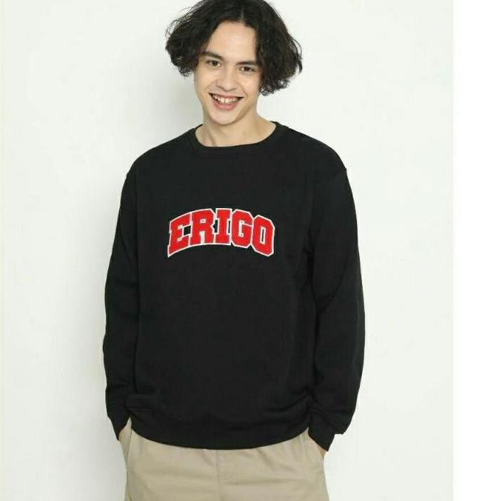 Khuyên Tai Thiết Kế Đơn Giản Cá Tính★ Áo Nỉ Dài Tay Cổ Tròn Thời Trang Nam Nữ | BigBuy360 - bigbuy360.vn