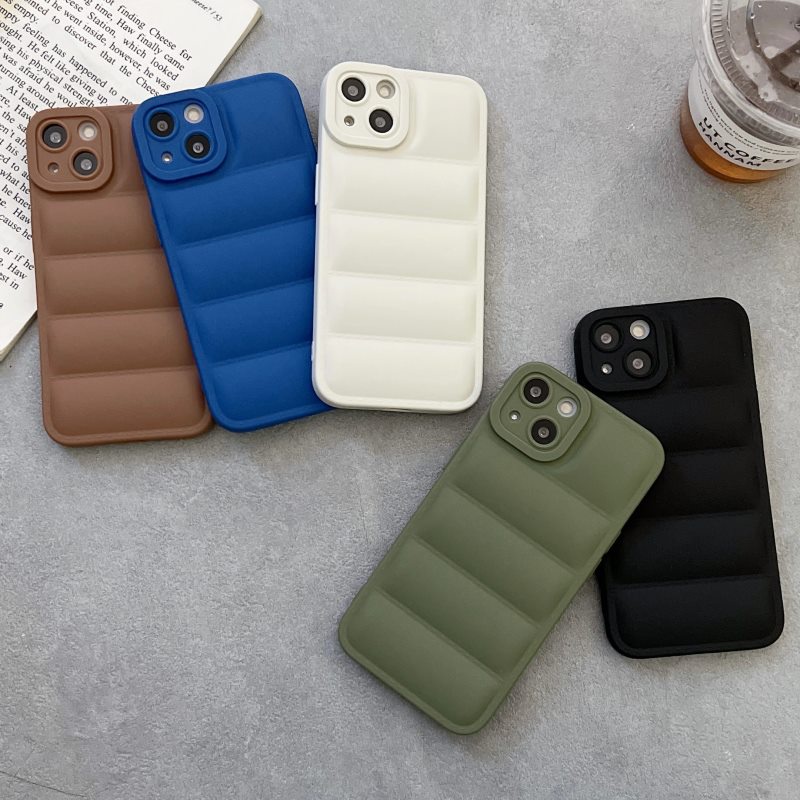 Ốp Điện Thoại Cứng Họa Tiết Áo Khoác Phao Độc Đáo Thời Trang Cho Iphone 13 11 12 Pro Max X XS XR 13 Mini SE 2020 7 8 Plus
