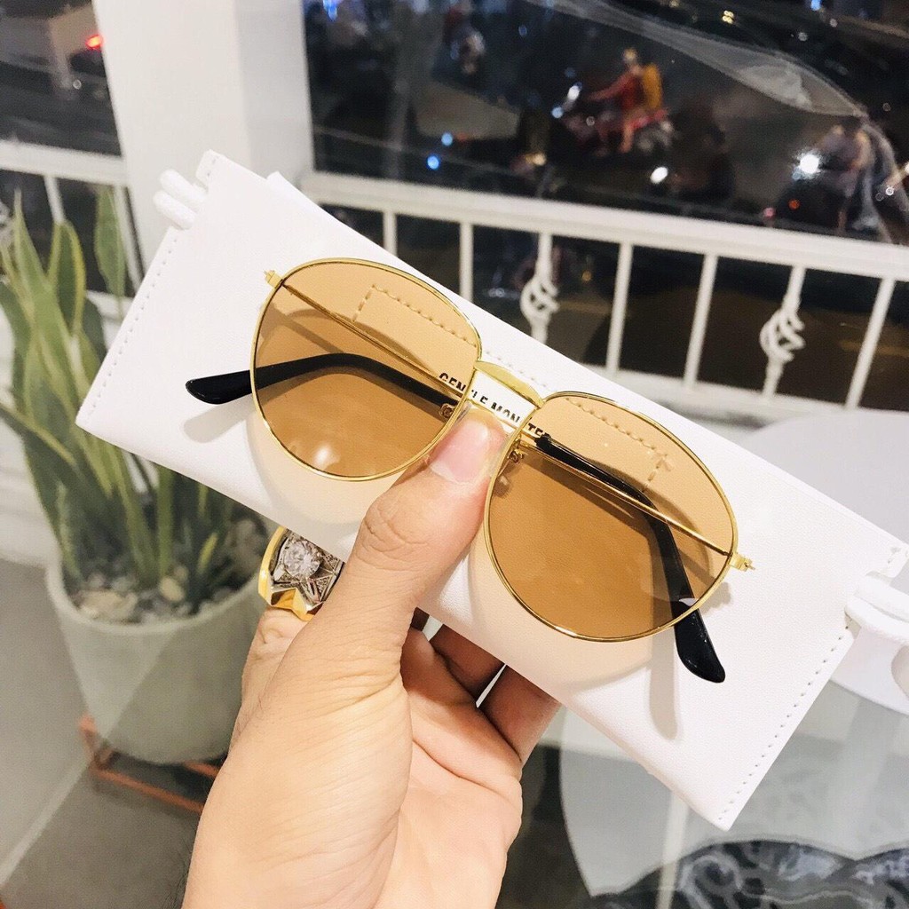Kính Mát Nam Nữ Thời Trang Cao Cấp HOT TREND 206 - Hàng Siêu Đẹp - Tặng kèm túi đựng và khăn lau