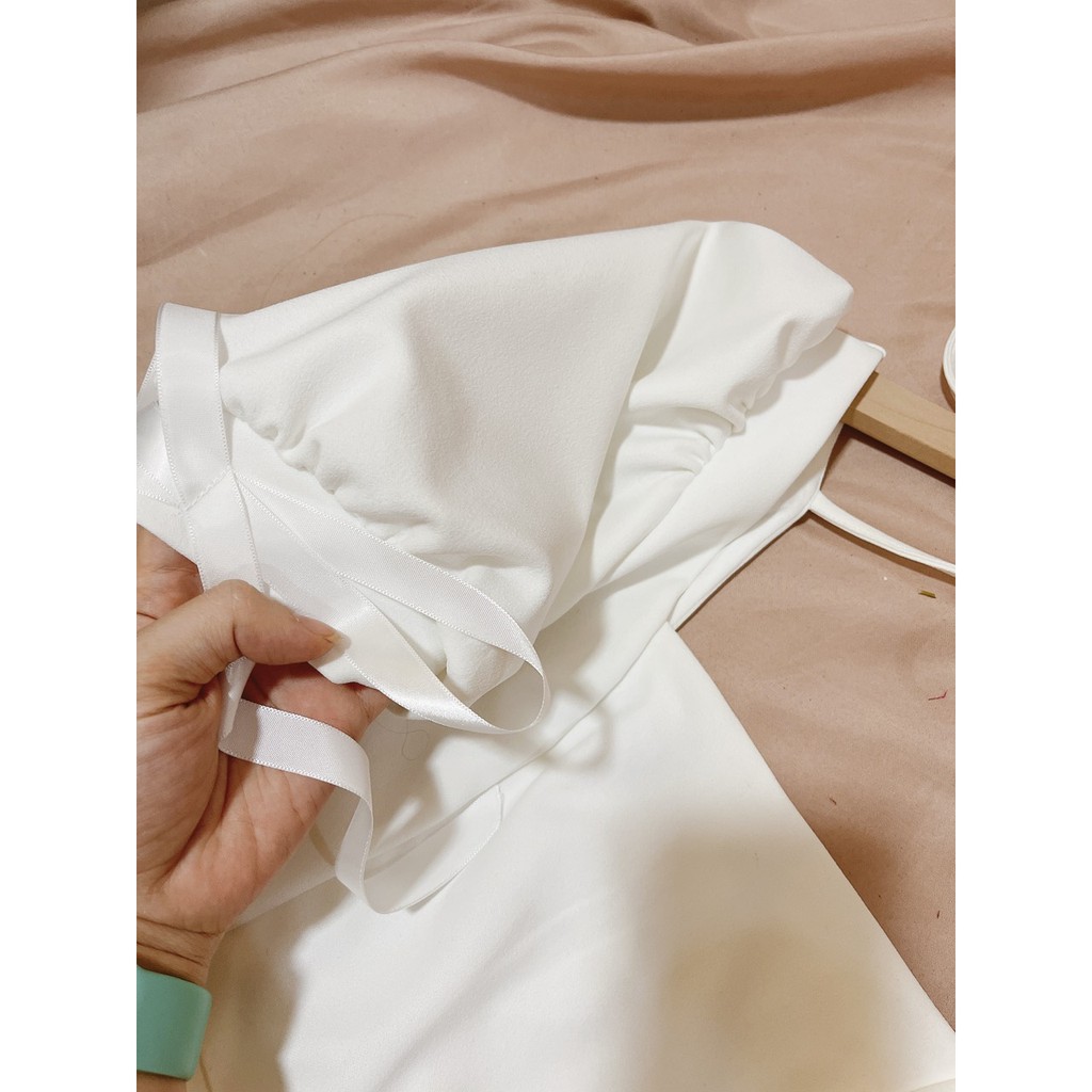 Đầm cổ vuông xòe tay phồng dự tiệc cao cấp xinh yêu - Thời Trang VADA - V11 | BigBuy360 - bigbuy360.vn