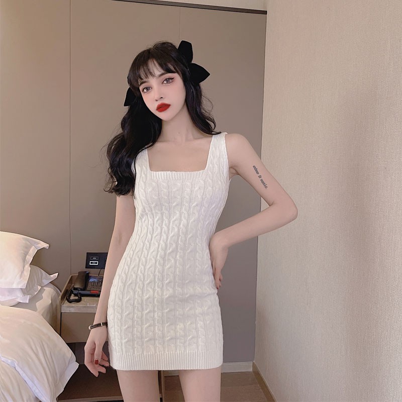 Váy dệt kim dáng ôm thiết kế quyến rũ dành cho nữ | BigBuy360 - bigbuy360.vn