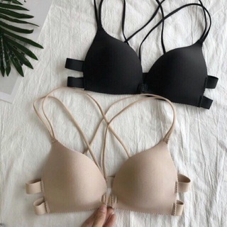 Áo bra đúc su không gọng đệm bàn tay đẩy ngực khoe lưng siêu sexy