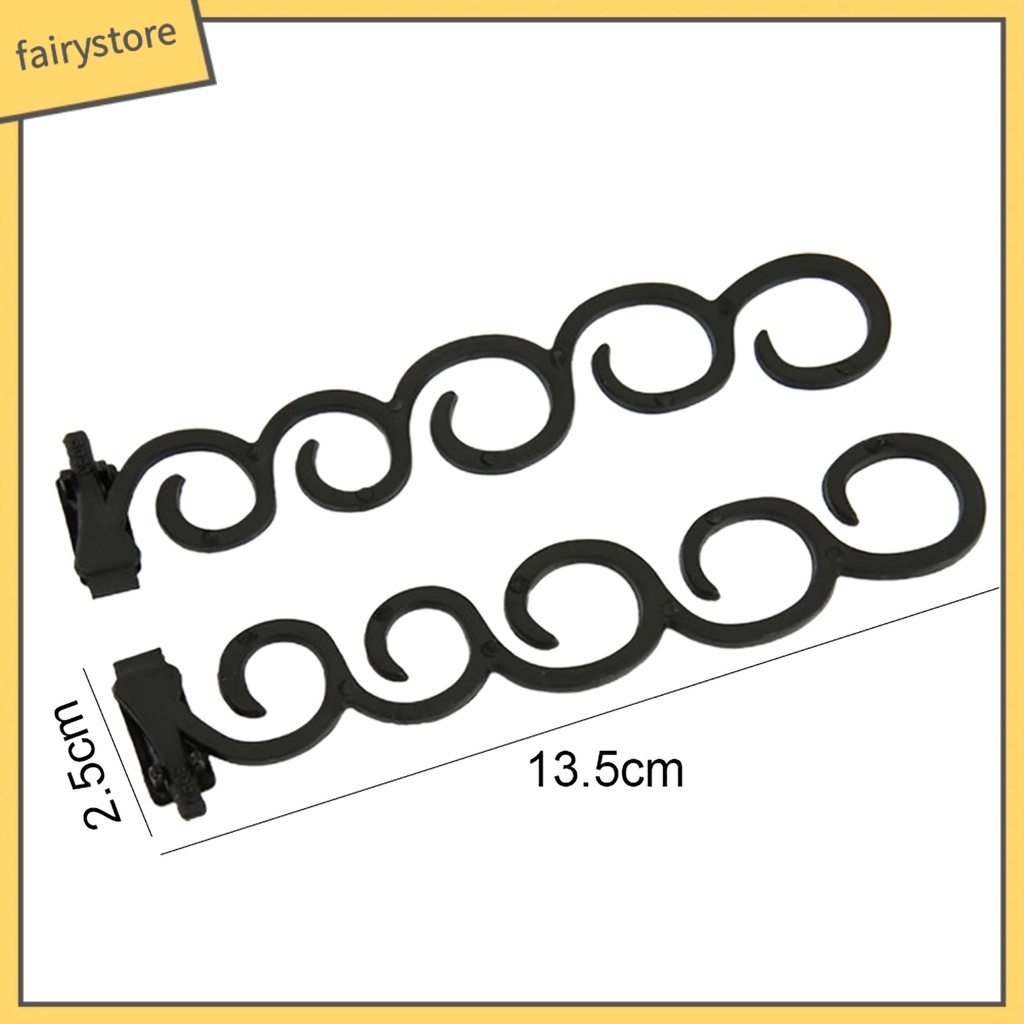 Set 2 Kẹp Xoắn DIY Nhỏ Gọn Có Thể Tái Sử Dụng