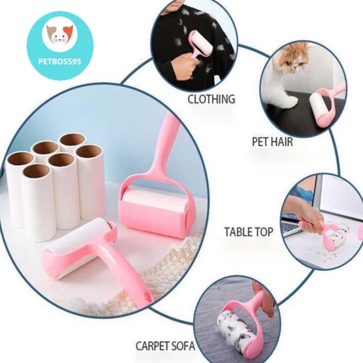 CÂY LĂN LÔNG ĐA NĂNG (làm sạch lông bụi tóc trên áo quần sofa..)