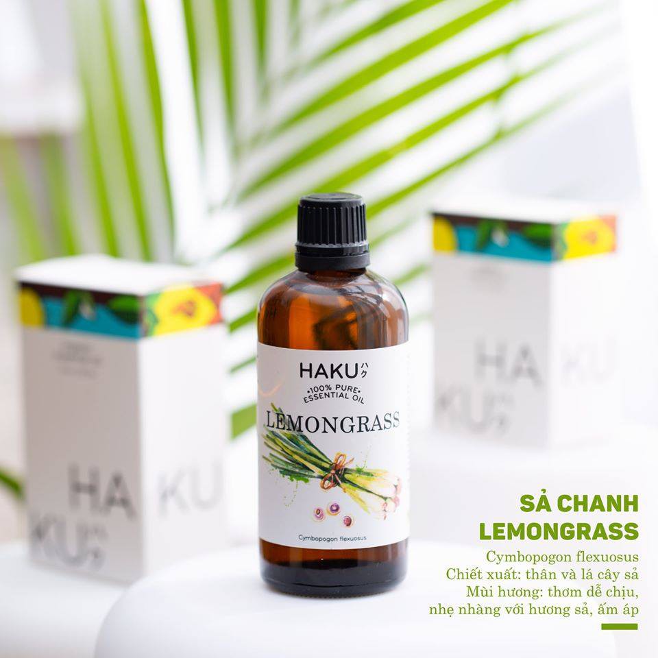 Tinh dầu sả chanh Lemongrass nguyên chất