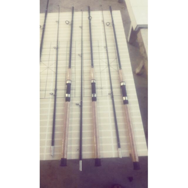Cần câu khúc cán gỗ 1m 8