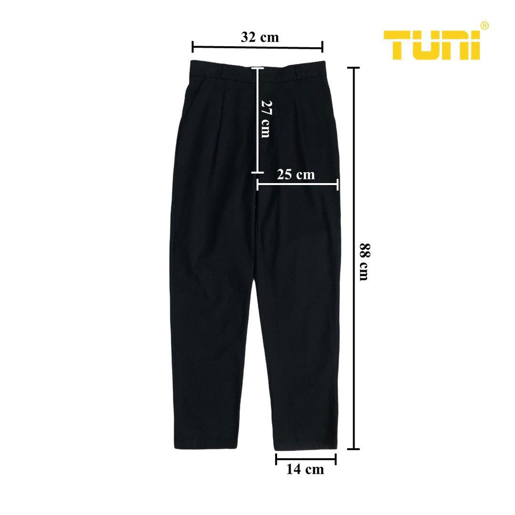 Quần Dài Nữ Lưng Cao CONI Vải Kaki – Tuni Store