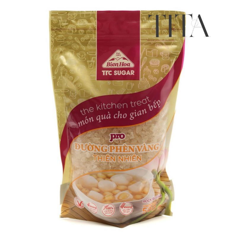 Đường phèn vàng tự nhiên Biên Hòa 1kg