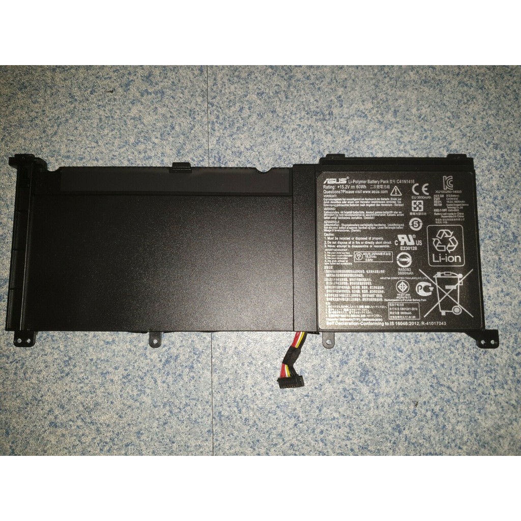 Pin(battery) Laptop ASUS Zenbook Pro UX501 UX501J UX501L UX501V C41N1416 Original